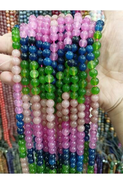 RLX BUJİTERİ Secvență de Pietre Naturale Chakra Original 8 Mm