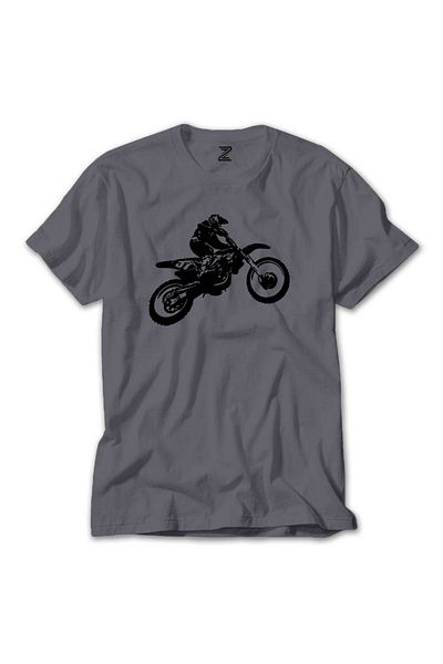 Z zepplin Μπλουζάκι Motocross Endurocross Grey