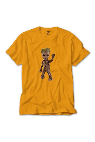 Z zepplin Groot Baby Yellow T-shirt