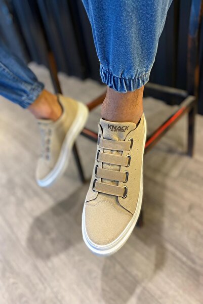 Rainon Store Mink Suede Banded Comfortable Sole Casual Men's Sneakers