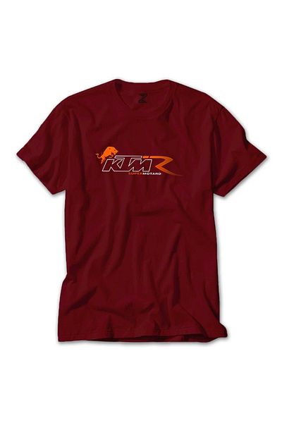 Z zepplin Κόκκινο T-shirt Ktm Supermotard