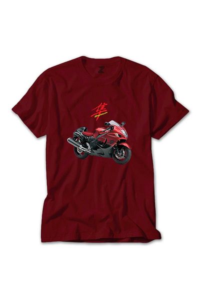 Z zepplin Suzuki Hayabusa Gsx-r 1300 Red T-shirt