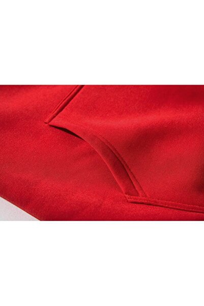 Z zepplin Ducati Multistrada Logo Red Raglan Sleeve Hooded Sweatshirt