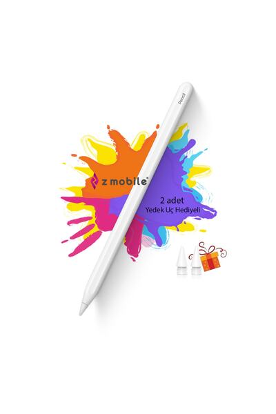 ZMOBILE Ipad Air 10.9" 4. 5. Nesil Tablet Kalemi Avuç Içi Reddi Ve Eğim Özell...