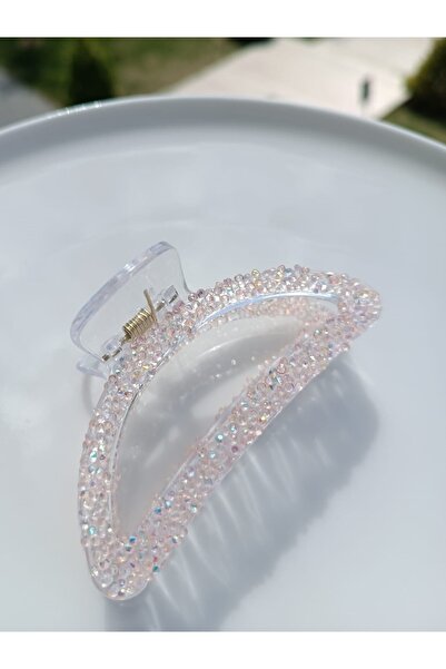 İLKYAZ Accessory Glitter Oval Latch Buckle