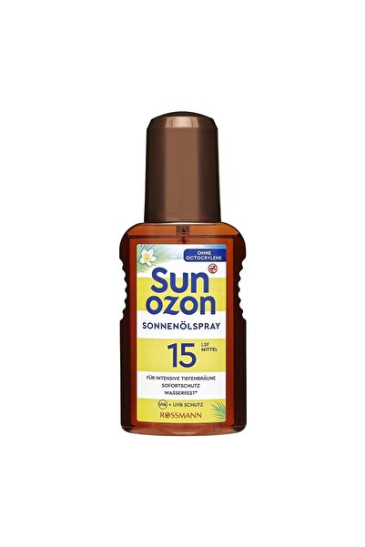 SunOzon Bronzlaştırıcı Yağ Spf 15 150 Ml
