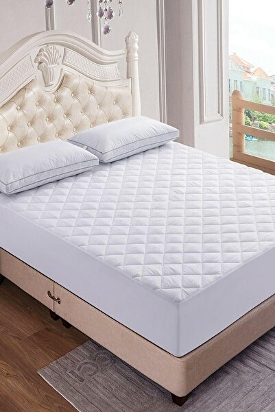 TUNCERSHOME Ultrasonik Lastikli Çift Kişilik Yatak Alezi