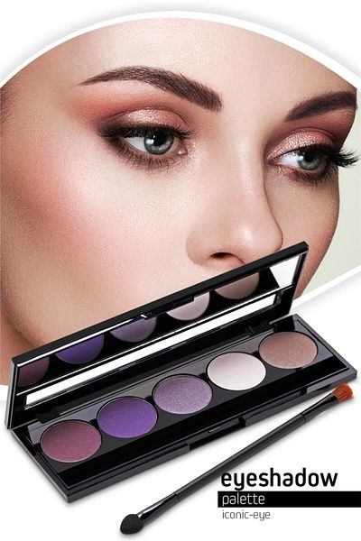 Pierre Cardin Iconic Eyeshadow Palette Eyeshadow - K.tell 416 13282