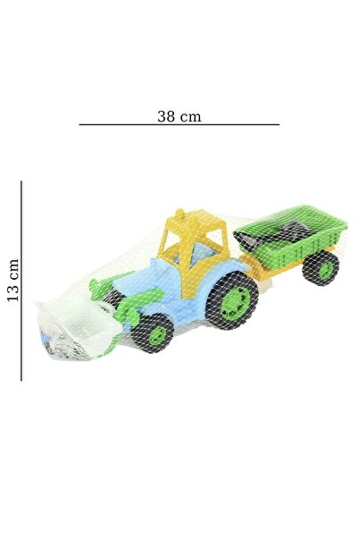 Genel Markalar Fileli Kepçeli Römorklu Traktör