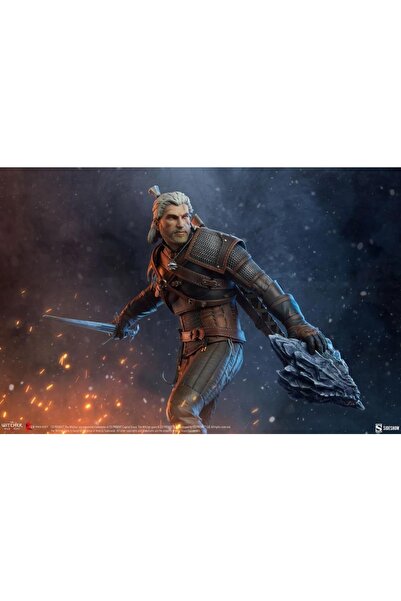 Sideshow Collectibles Geralt Statue 200601 The Witcher 3 : Wild Hunt