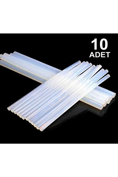 Genel Markalar 10 Adet Kalın Mum Silikon Çubuk Sıcak Silikon Yapıştırıcısı