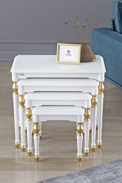 Canisa Concept Saray Serisi - 1.sınıf Mdf Ve Lake Boya, Avangart 4'lü Zigon S...