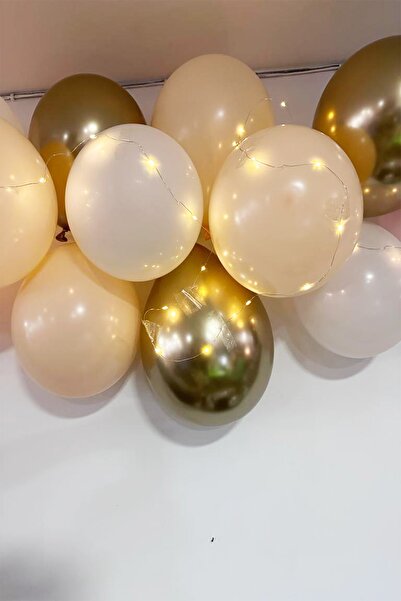 Parti dolabı Bride To Be Led Işıklı Zincir Balon Süsleme Seti Mekan Oda Gelin Bekarlığa Veda Partisi Gold Set