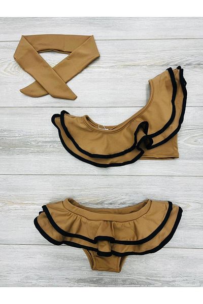 My Kids Wear Κοριτσίστικο βολάν διπλό μπικίνι