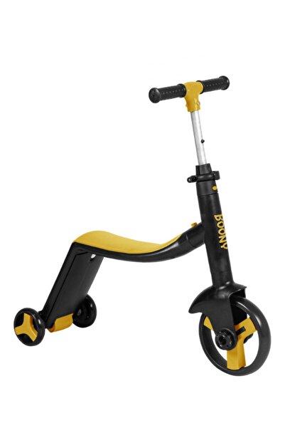 Genel Markalar Sarı Boony Scooter Sarı Manuel 50 Kg Katlanabilir 3