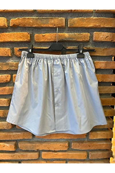 ModaCanel Shirt Skirt Underwear Gray Elastic Waist Shirt Skirt Rescue Underwear