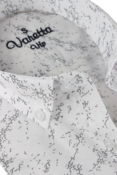 Varetta Men's Gray Classic Cut Cotton Long Sleeve Shirt with Pockets