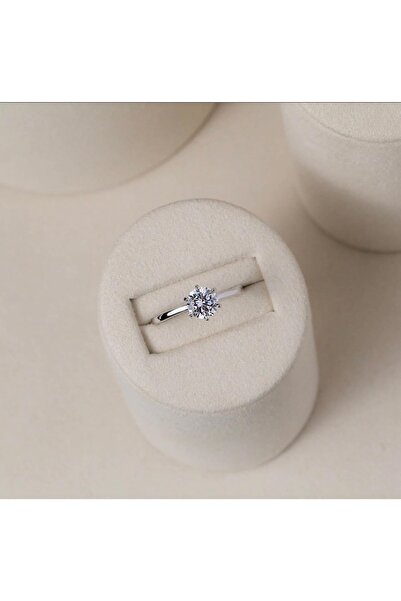 925KOLYE Ahenk Tektaş Yüzük 925 Ayar Gümüş