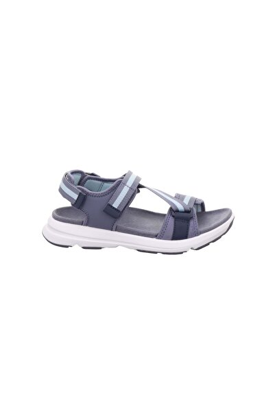 Legero Hafif, Esnek, Cırtlı Spor Sandalet, Mavi