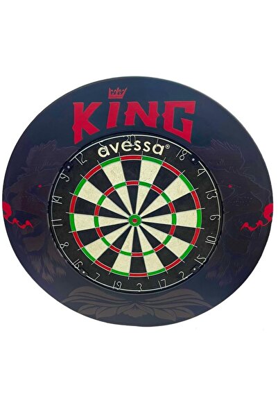 AVESSA Pu Dart Duvar Koruyucu Kırmızı / Siyah