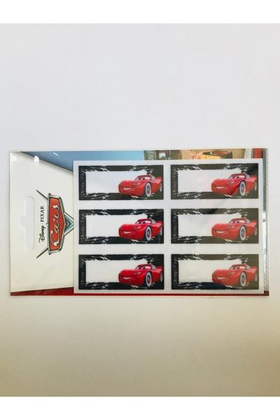 Disney Pixar Cars Mașini/mașini Fulger Mcqueen Personaj 7 Țesătură care se lipește cu călcat Uniforma școlară Etichetă Emblema Patch