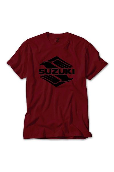 Z zepplin Suzuki Intruder Red T-shirt
