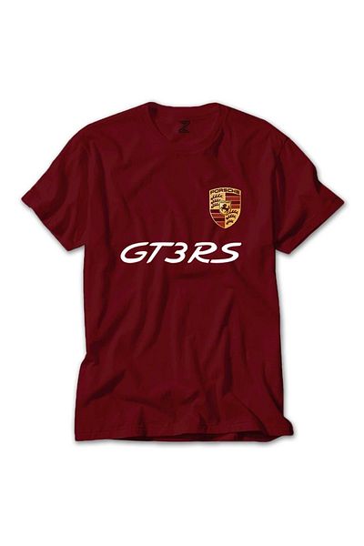 Z zepplin Κόκκινο T-shirt Porsche Gt3rs