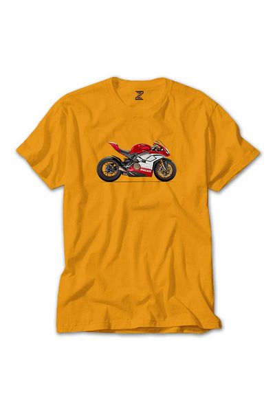 Z zepplin Κίτρινο T-shirt Ducati 1299 Ducati Panigale V4