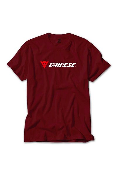 Z zepplin Κόκκινο T-Shirt με κείμενο με λογότυπο Dainese
