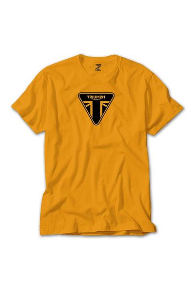 Z zepplin Κίτρινο T-shirt Triumph Motorcycles Ltd