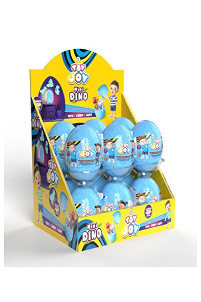 TOYJOY Toy Joy Mını Dıno Çatlak Yumurta 7gr Mavi 12 Adet