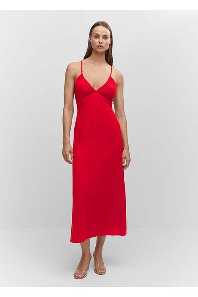 MANGO Woman Rochie midi adunată