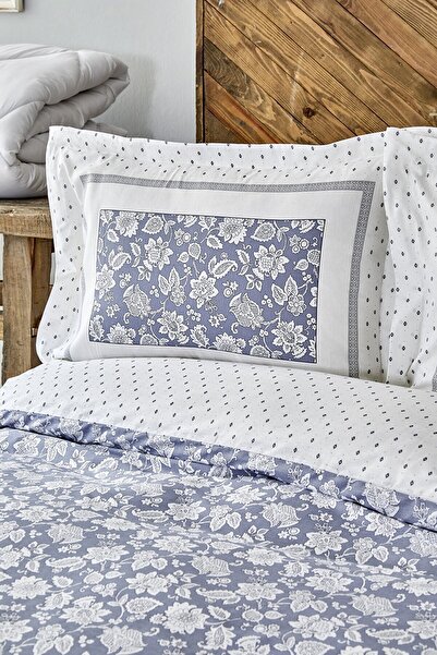Karaca Home Set de pat pentru o persoană Celerina Blue 100% bumbac