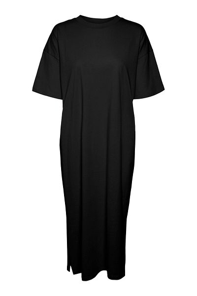 Veromoda Curve Dámské/dívčí černé šaty Vero Moda Curve