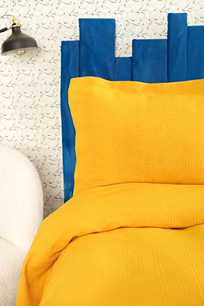 Karaca Home Cedric Sarı Çift Kişilik Yatak Örtüsü