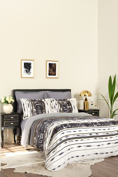 Karaca Home Set cuvertură dublu din satin alb Shade