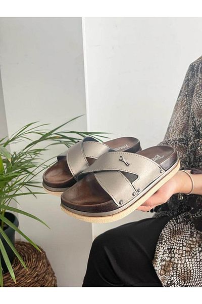 Behtah Kundura Anatomical Full Orthopedic Thick Heel Daily Non-Slip Sole Slippers Opportunity Product