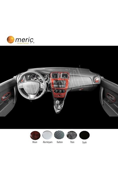 meriç cockpit design ميريتش ®   رينو كليو سيمبول توربيدو امامي مطلي ماهوجني 2...