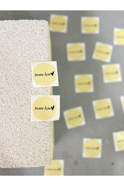 mey OFFICIAL Yellow Color Adhesive Stickers with Written For You 30 Lots