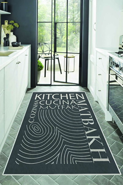 Pilloveland Mutfak Halısı Dijital Baskılı Kaymaz Taban Ve Yıkanabilir - Evrensel Desenli