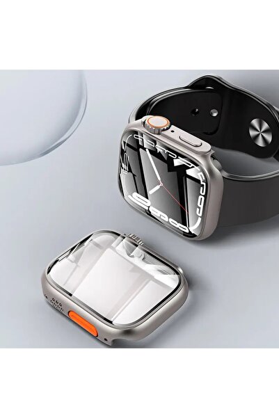 Cool Cold Watch Ultra Yükseltme Case Cam Uyumlu Kılıf Su Geçirmez (40MM) 6/5/4/se Koruma