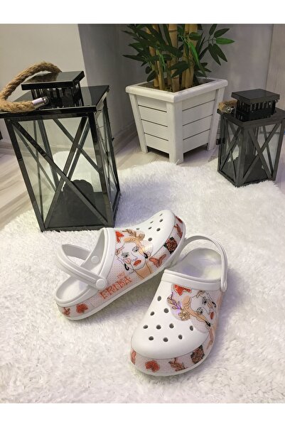 VASKONİ Kadın Günlük Rahat Hastane Hemşire Doktor Havuz Plajterliği Cross Mickey Mouse Twety Bunny Terlik