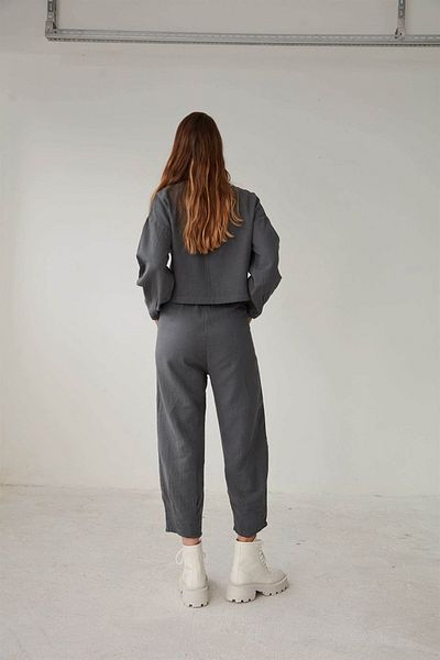 VATKALI Hose - Grau - Relaxed