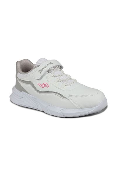 Jump 27817 Velcro White Girl's Sneakers