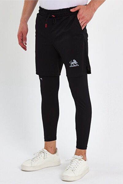 Erkek Uzun Taytlı Spor Şort