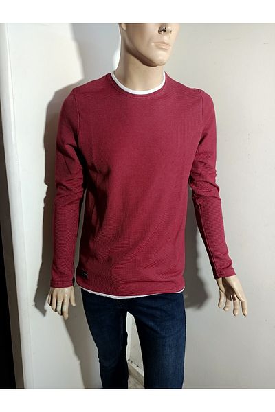 DYNAMO Men's Null Collar Seasonal Sweatshirt