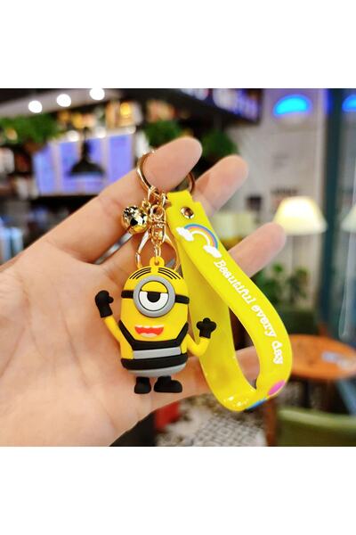 Vox Art Minion Privezak za ključeve Torba ukras - visok kvalitet - Minion crni