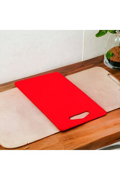 Melkan Home Cutting Board Large Size Red Color