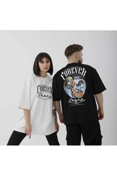 MFC SHOP Unisex Oversize Forever Printed Tshirt