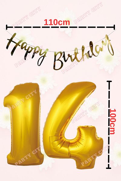 Party City Μίνι σετ 1 4 ετών Happy Birthday
